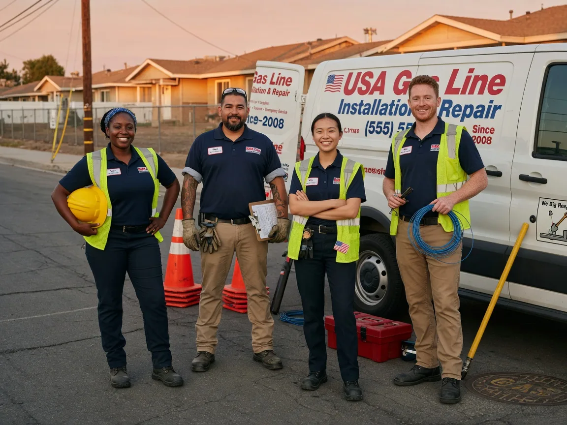 Gas Line Installation company in Ellwood City, PA